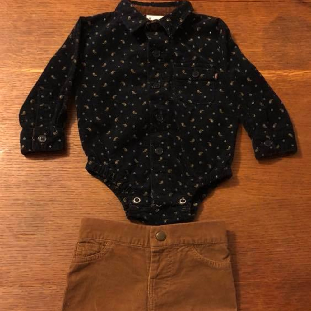 Fall/Winter Mayoral Baby Corduroy Outfit